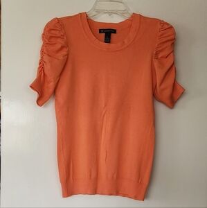 NWOT. INC. International Concepts with Ruff Sleeves Sweater.